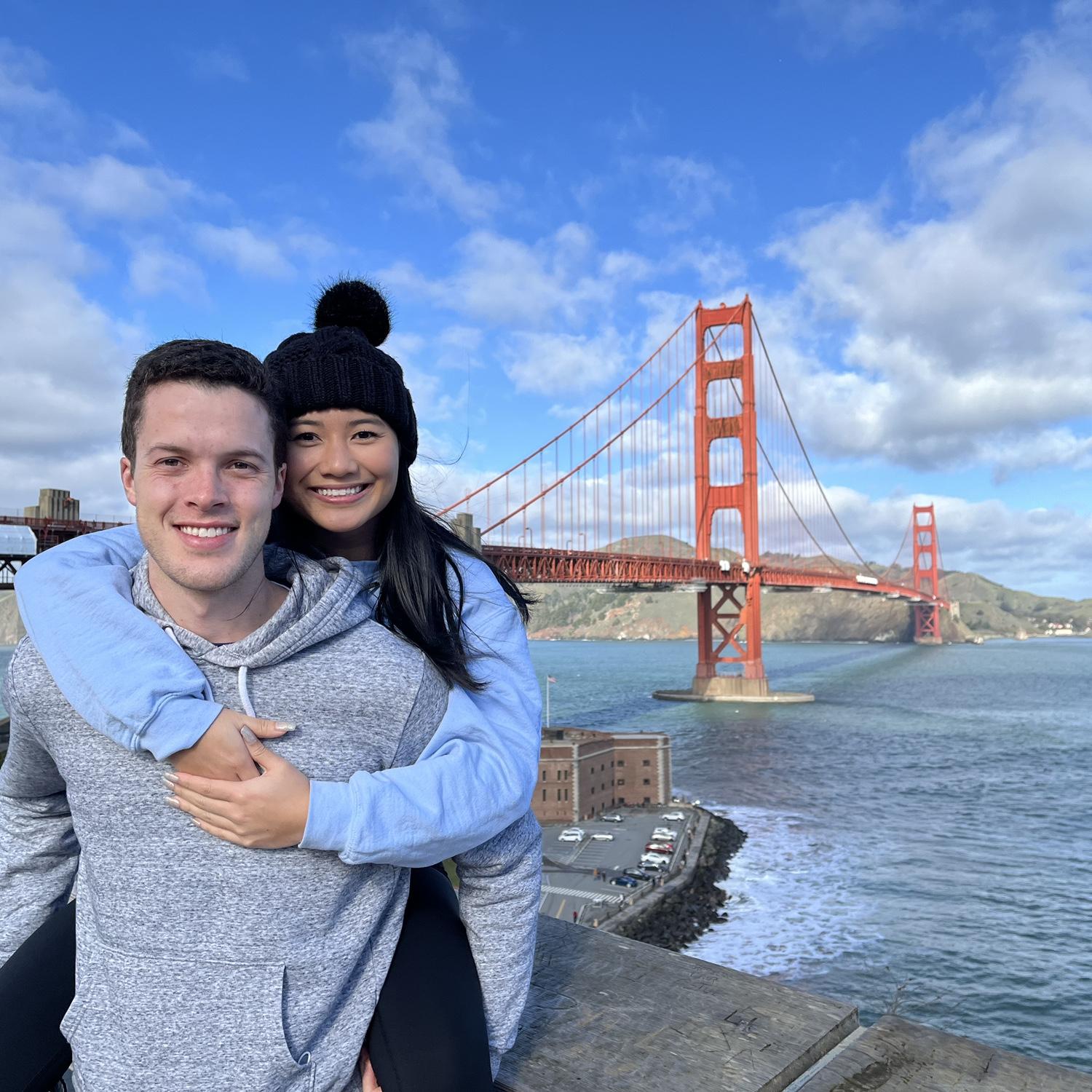 December 24, 2021 • Christmas Eve at the Golden Gate Bridge (San Francisco, CA)