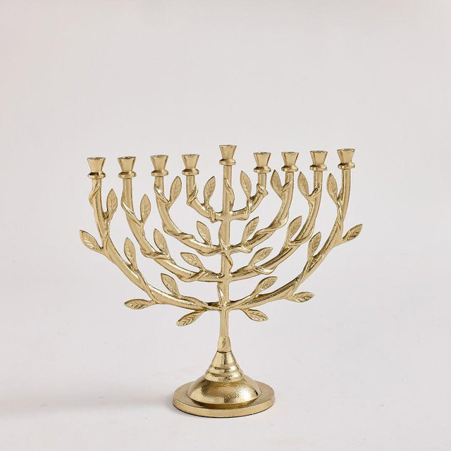 Botanical Branch Menorah