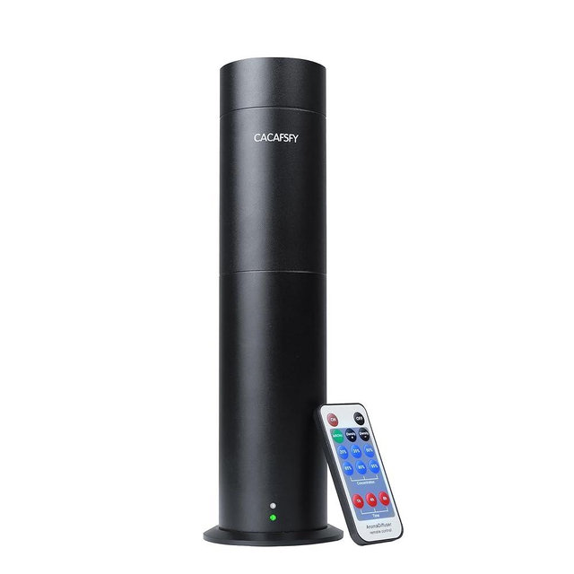 CACAFSFY Diffuser-Hotel Collection Diffuser Machine-Diffusers for Home-Essential Oil Diffusers-Studio Scent Diffuser-Waterless-Large Room-Cold Air-Office Fragrance-Remote Control (Black)