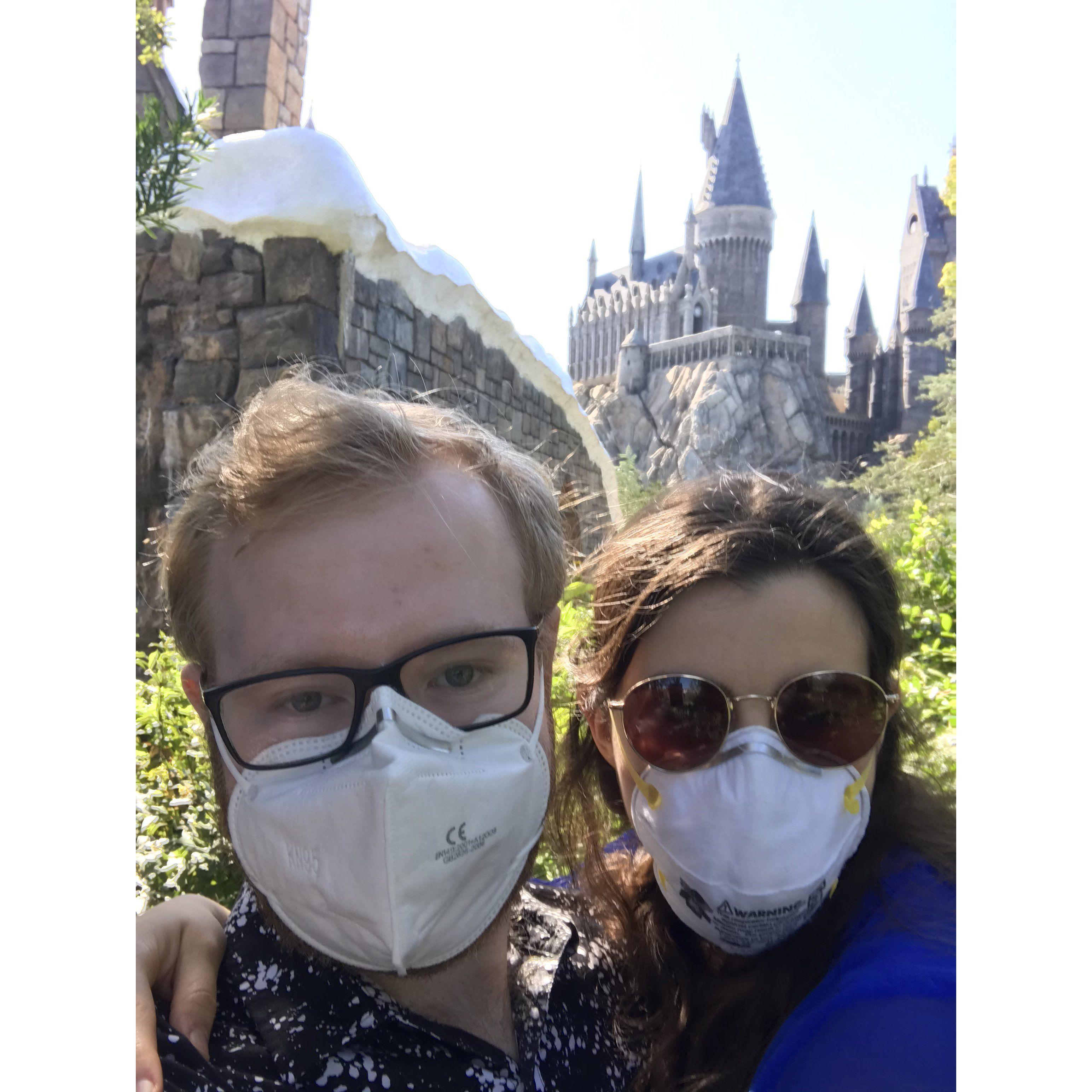 Universal Studios ... we fell in love during the pandemic