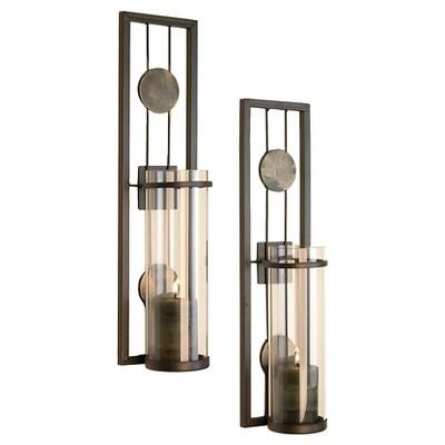 2pc Contemporary Wall Sconces Set - Danya B.®