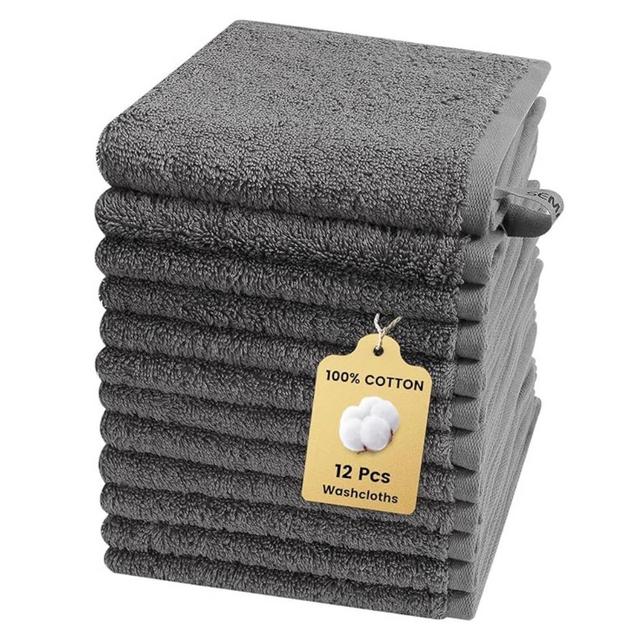 SEMAXE : WASHCLOTH in Grey