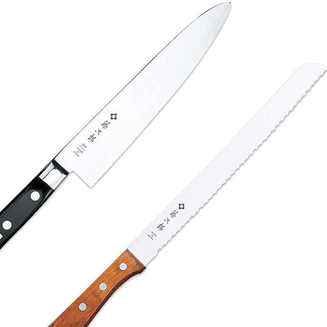 Tojiro 2-piece Knife Set - Includes Tojiro DP Gyutou - 8.2" (210mm) and Tojiro Bread Slicer 9.25" (235mm)