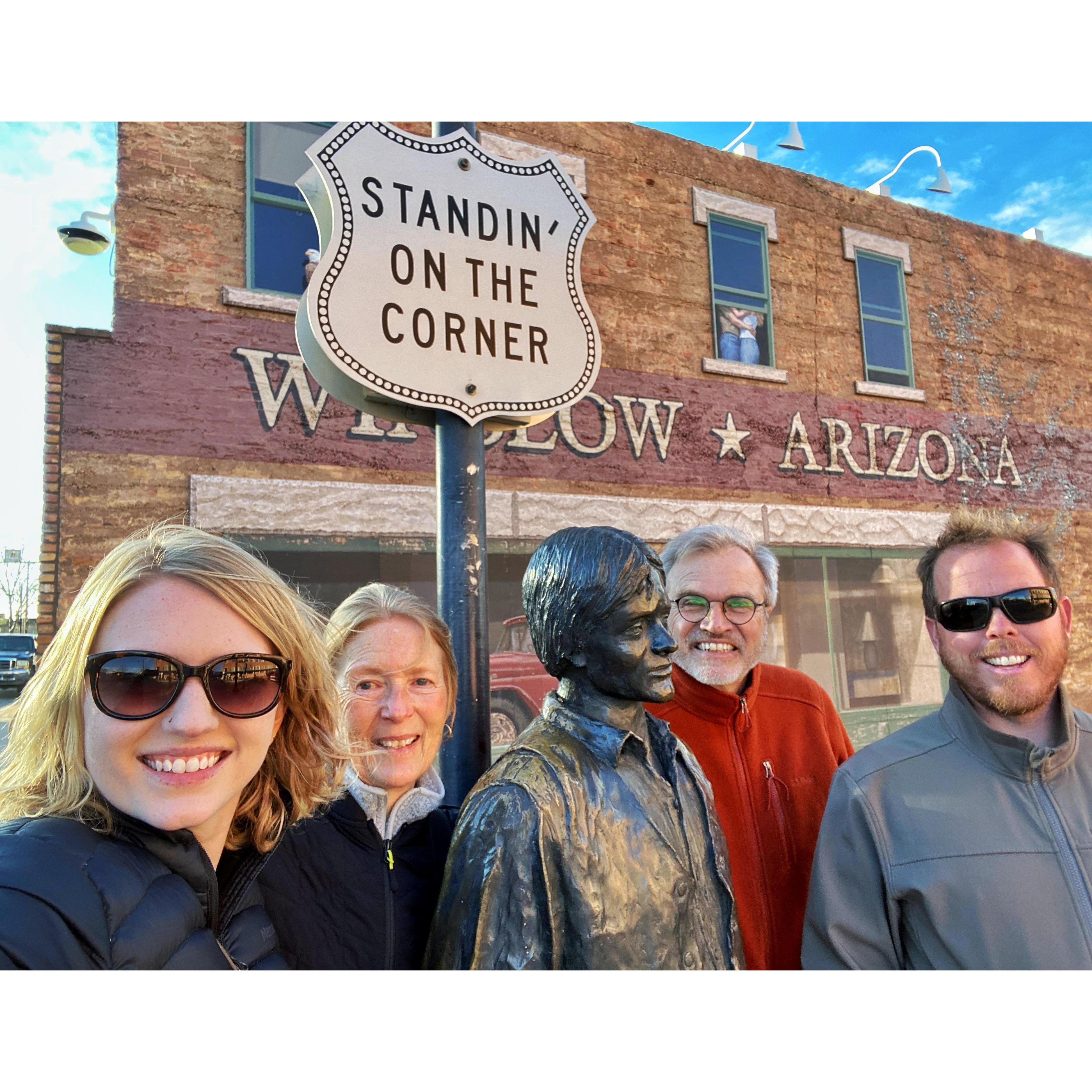 Anna's parents received their crash course on general aviation when we took a quick trip to Winslow, Arizona!