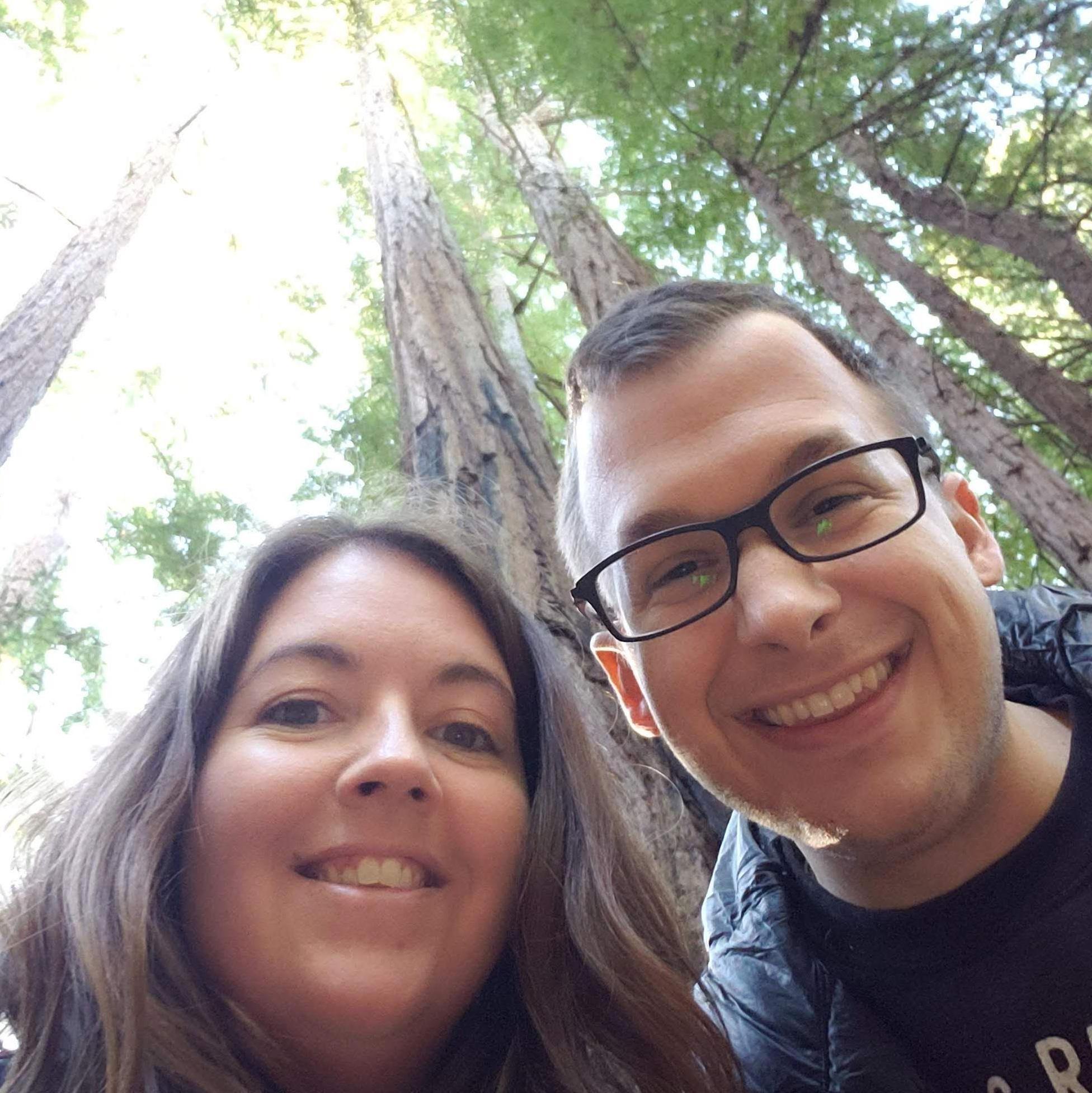 First time traveling together and questioning our existence amongst the Redwoods.