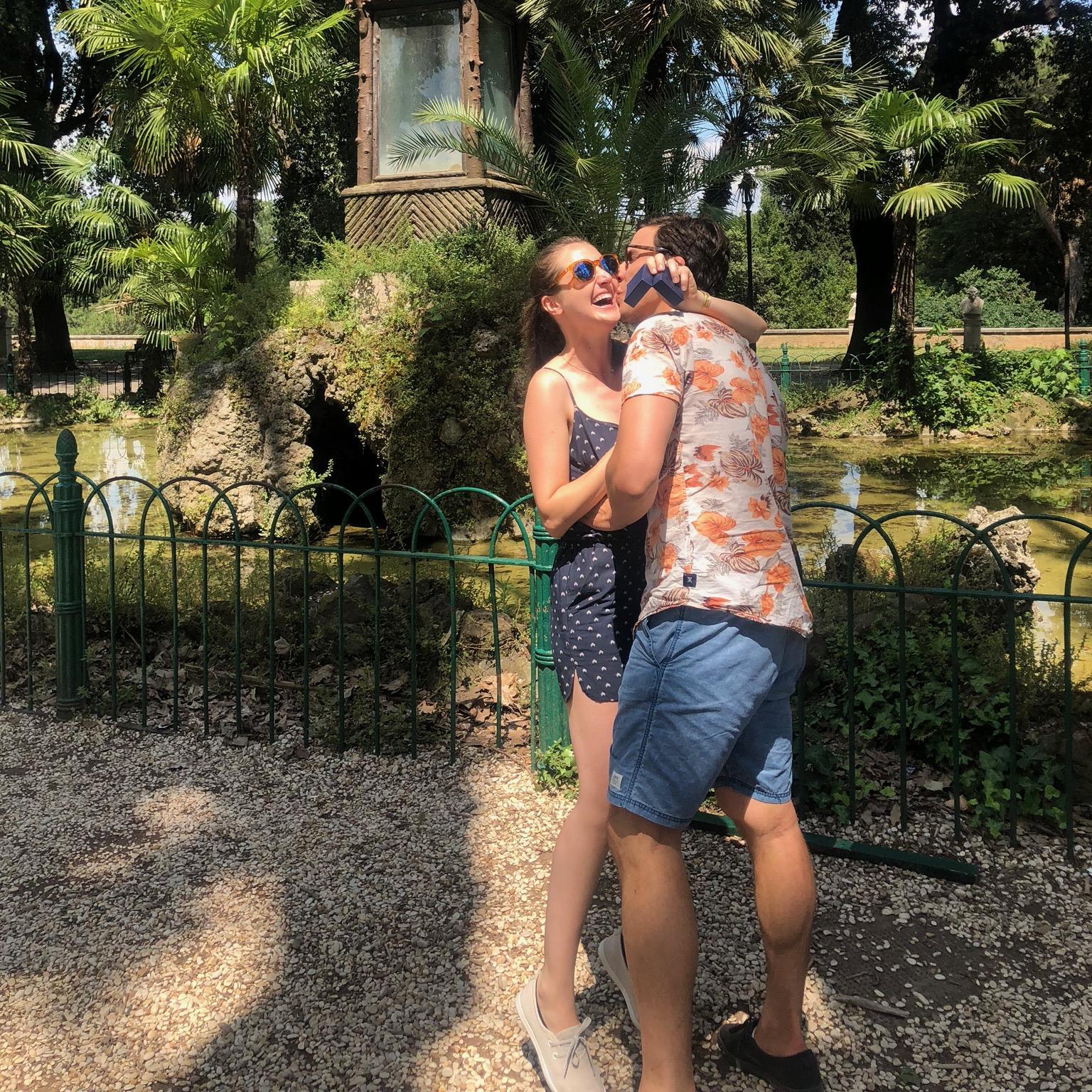 He's so Rome-antic!