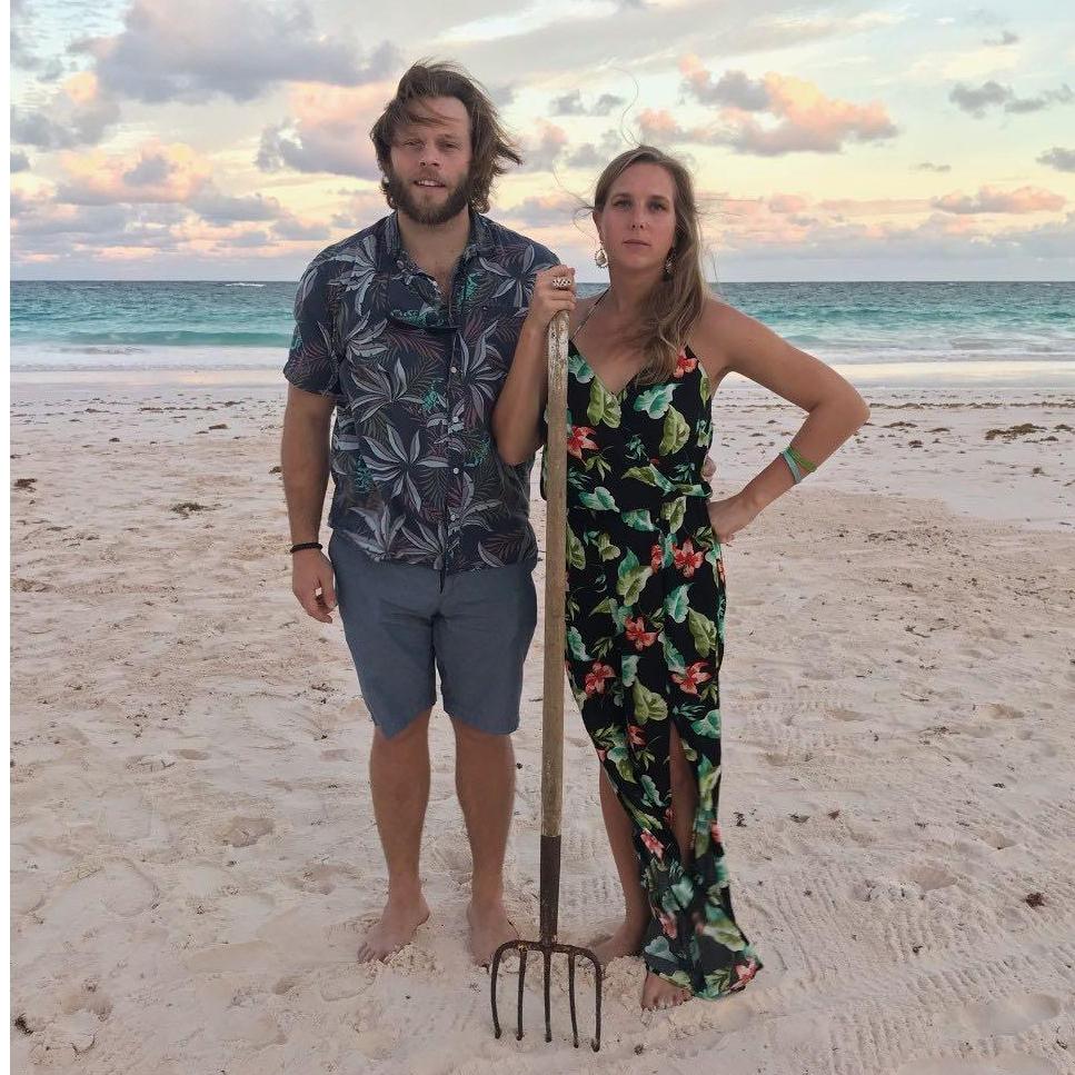 Our Christmas Card 2017. Wedding in Harbor Island, Bahamas