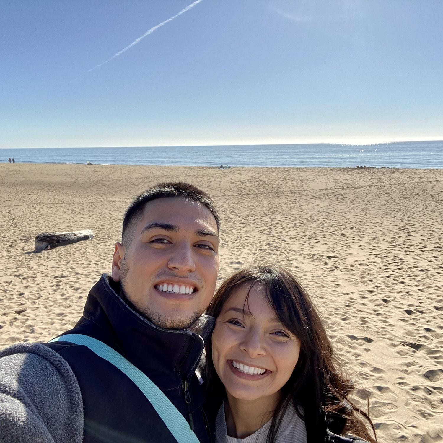 Another day at our favorite place, the beach!
