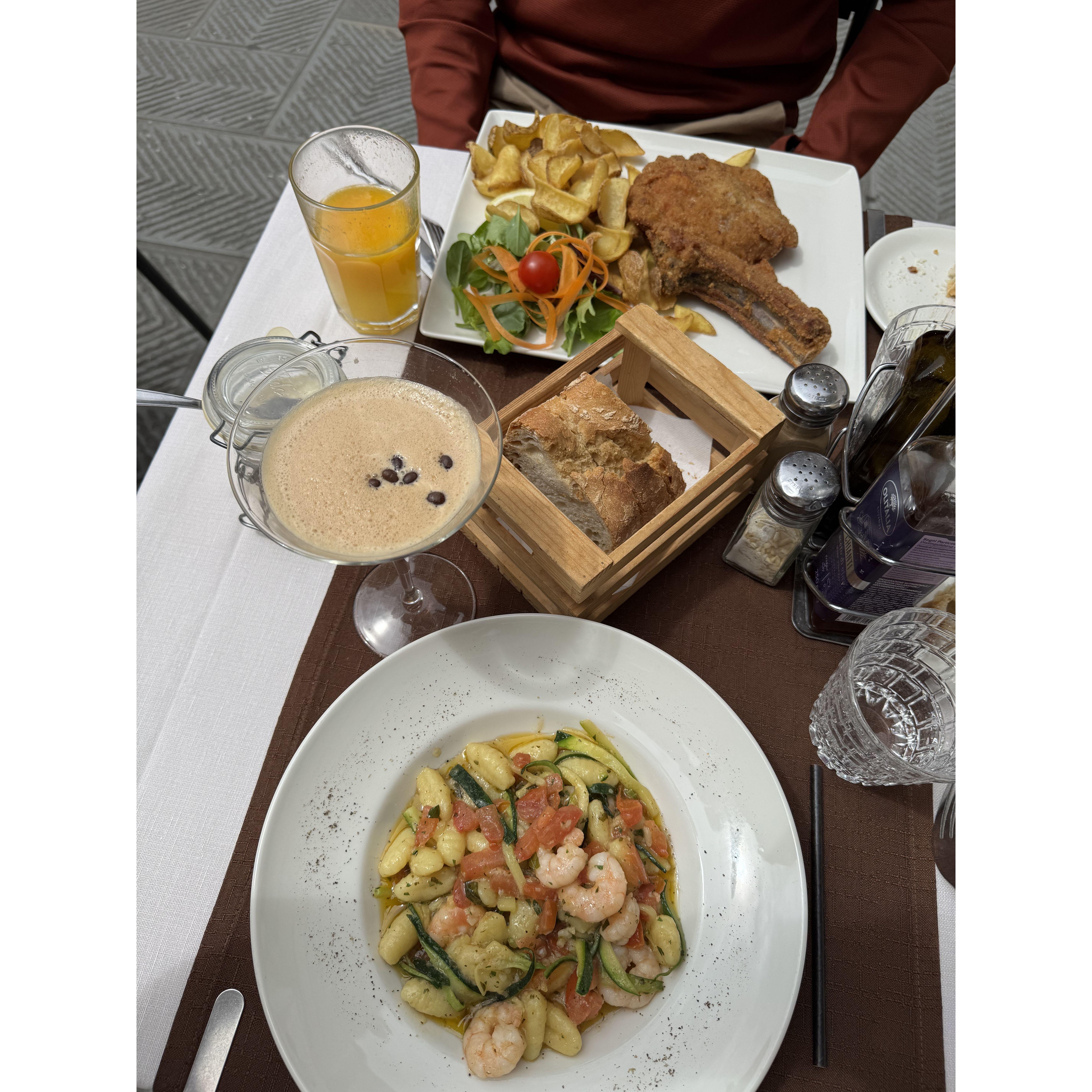 Lunch in Italy