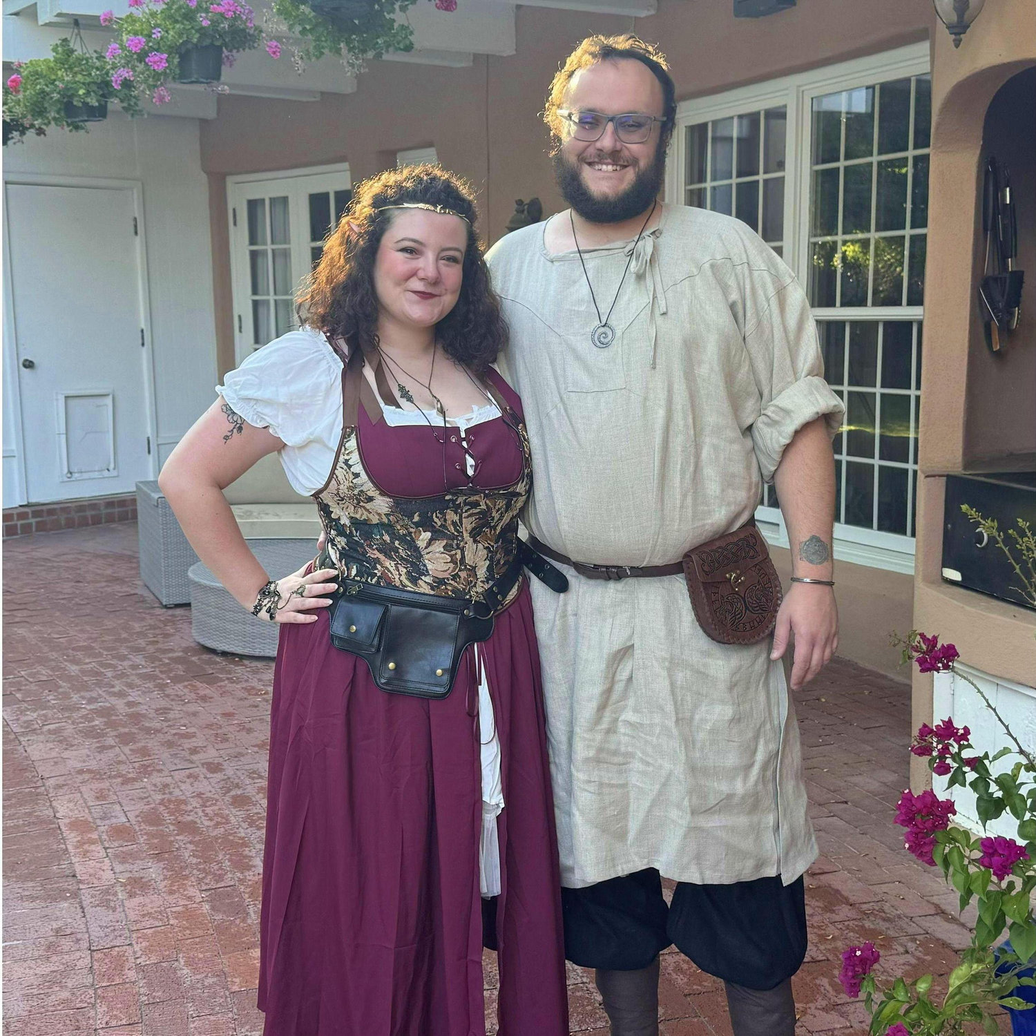 Our first Renaissance Faire together!