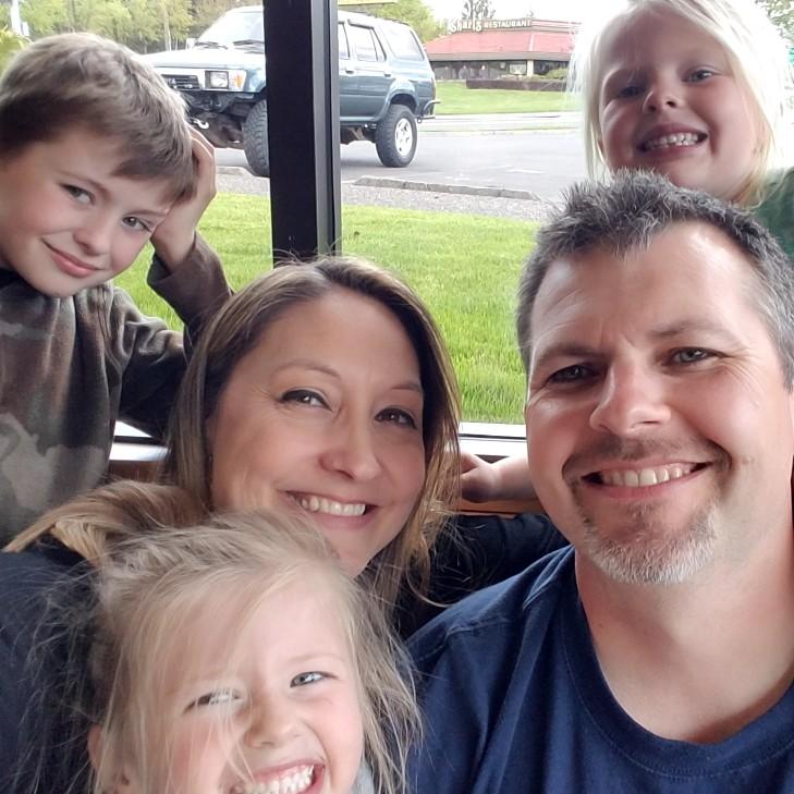Just out with the kids, having a great day.
(May 2017)