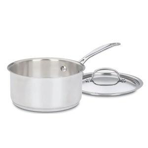Cuisinart 719-18 Chef's Classic Stainless 2-Quart Saucepan with Cover