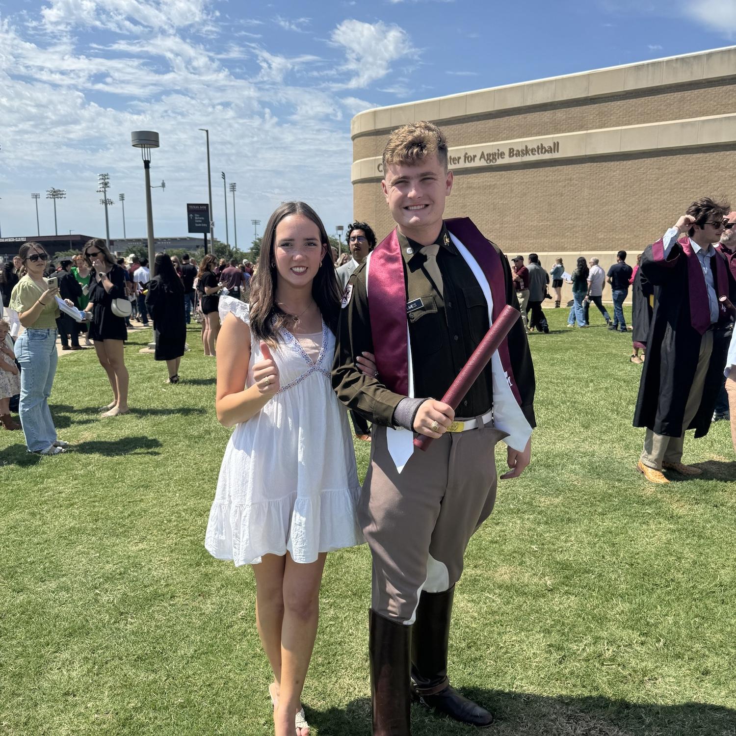 Mac's graduation from Texas A&M!