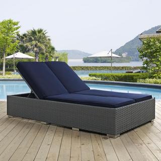 Sojourn Outdoor Patio Sunbrella Double Chaise