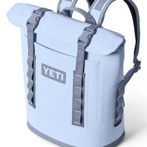Color "Big Sky Blue" YETI Hopper M12 Backpack Soft Cooler