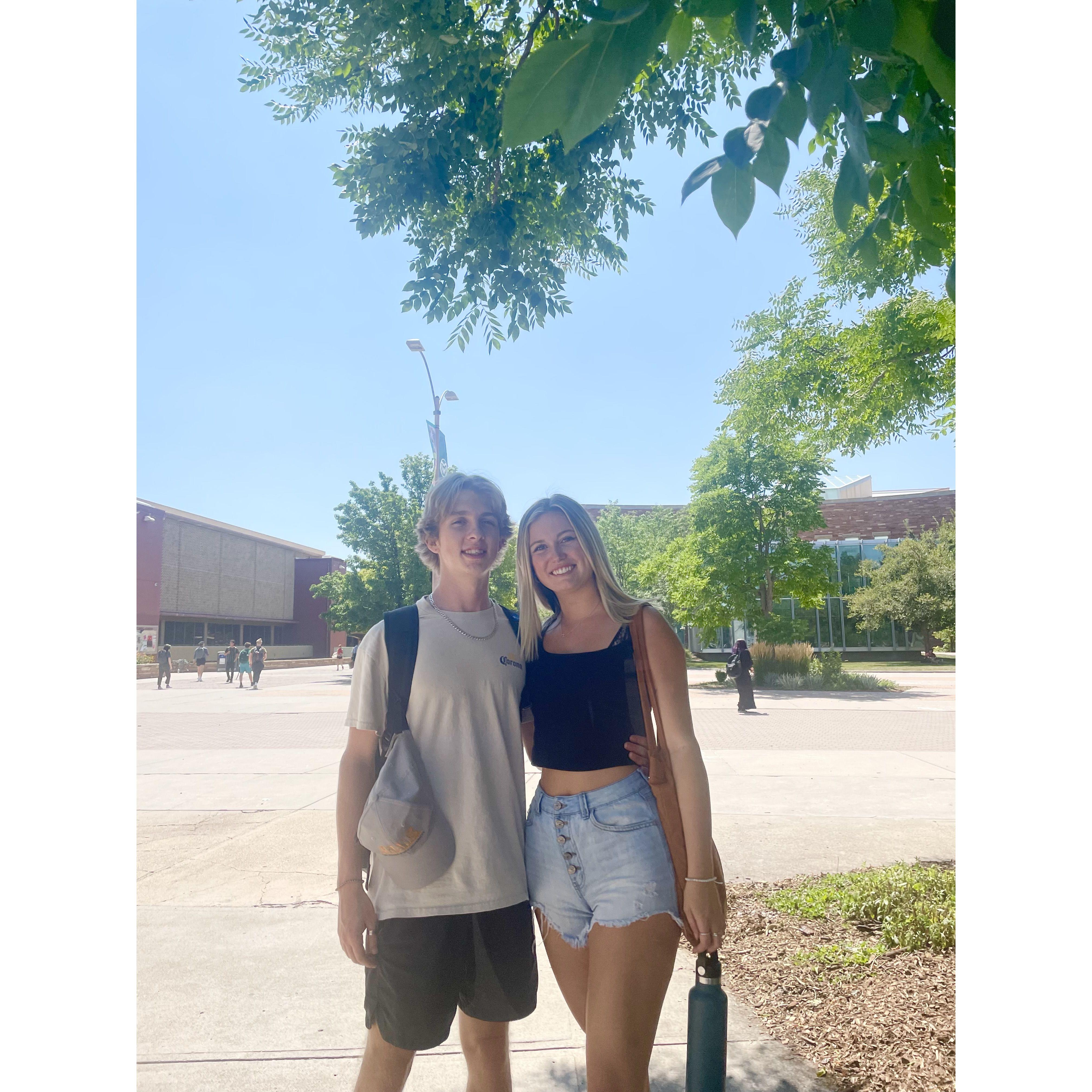 August 21st, 2023 - First day Junior and Senior year.