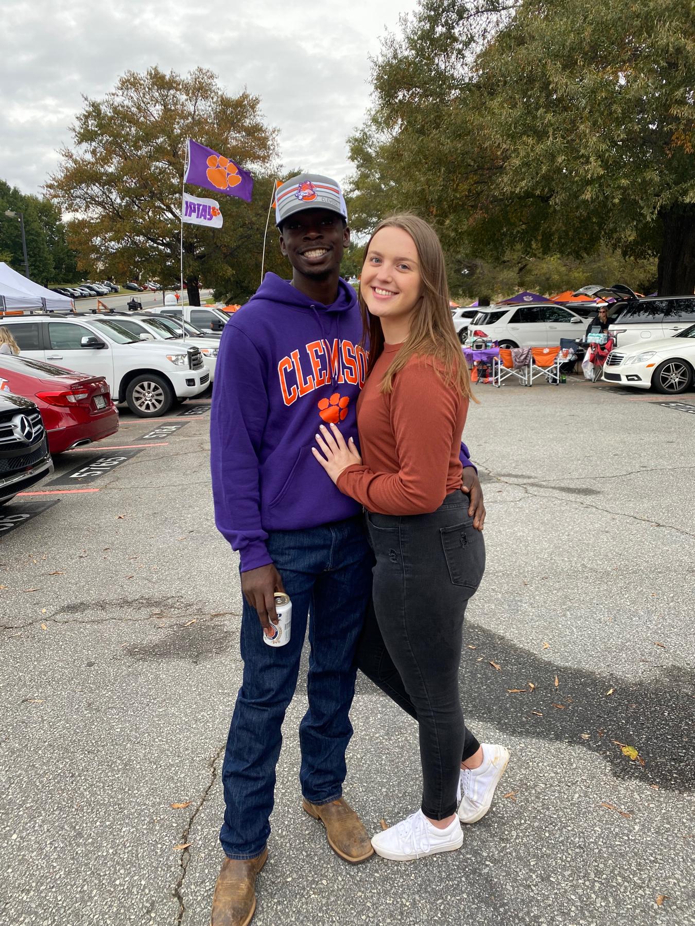 First time in Clemson together!