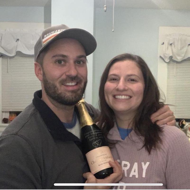 Celebrating picking a wedding date!
2019