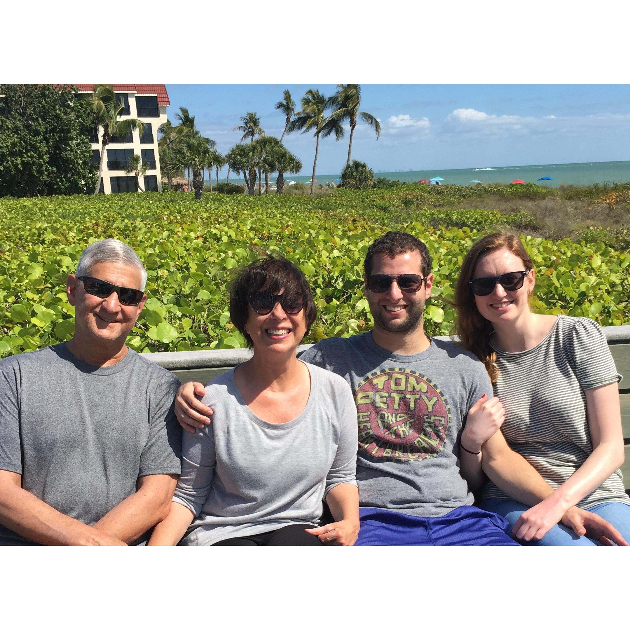 Sanibel Island w/ Alex's parents - March 2018