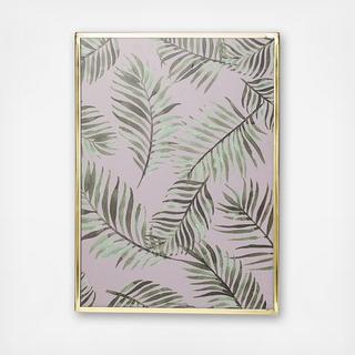 Framed Glass Botanical Print