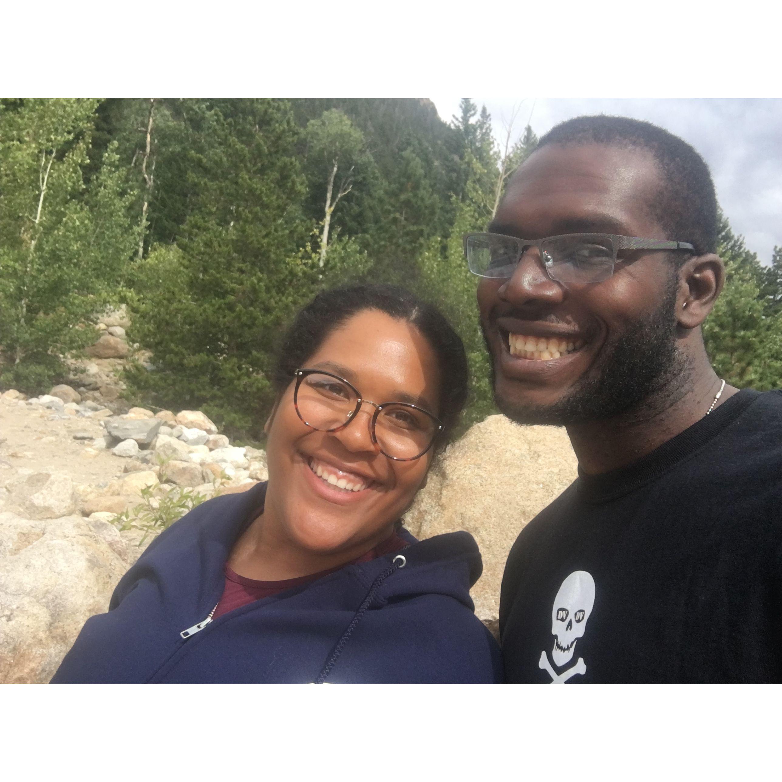 Our first date and very first picture together.