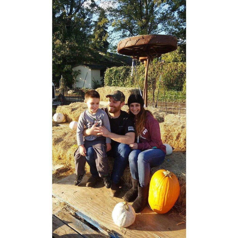 Pumpkin patch fun!