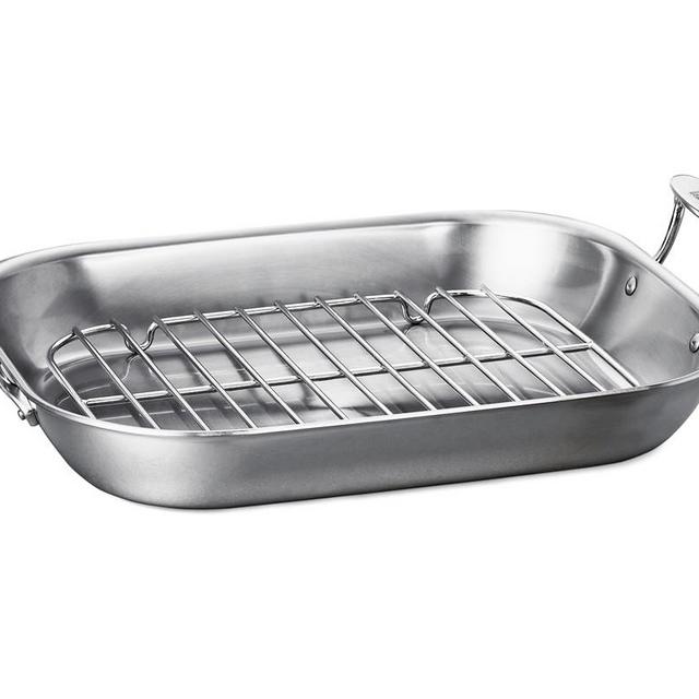 All-Clad Stainless-Steel Flared Roasting Pan, Extra Large