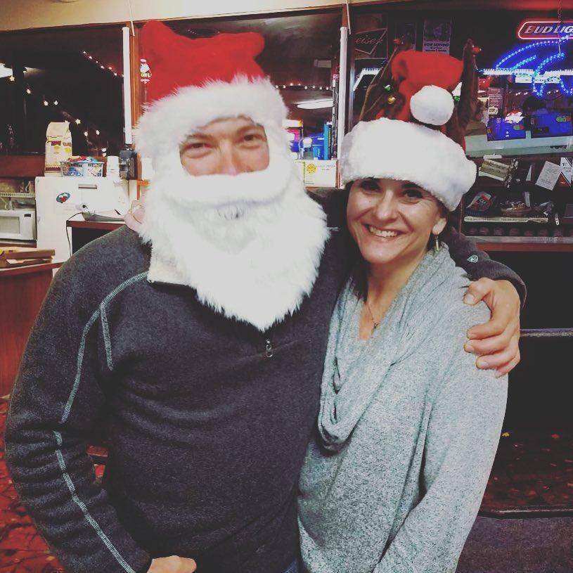 Second Christmas together bowling with our peeps