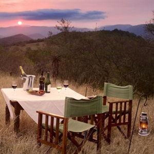 Cena Romantica en Africa