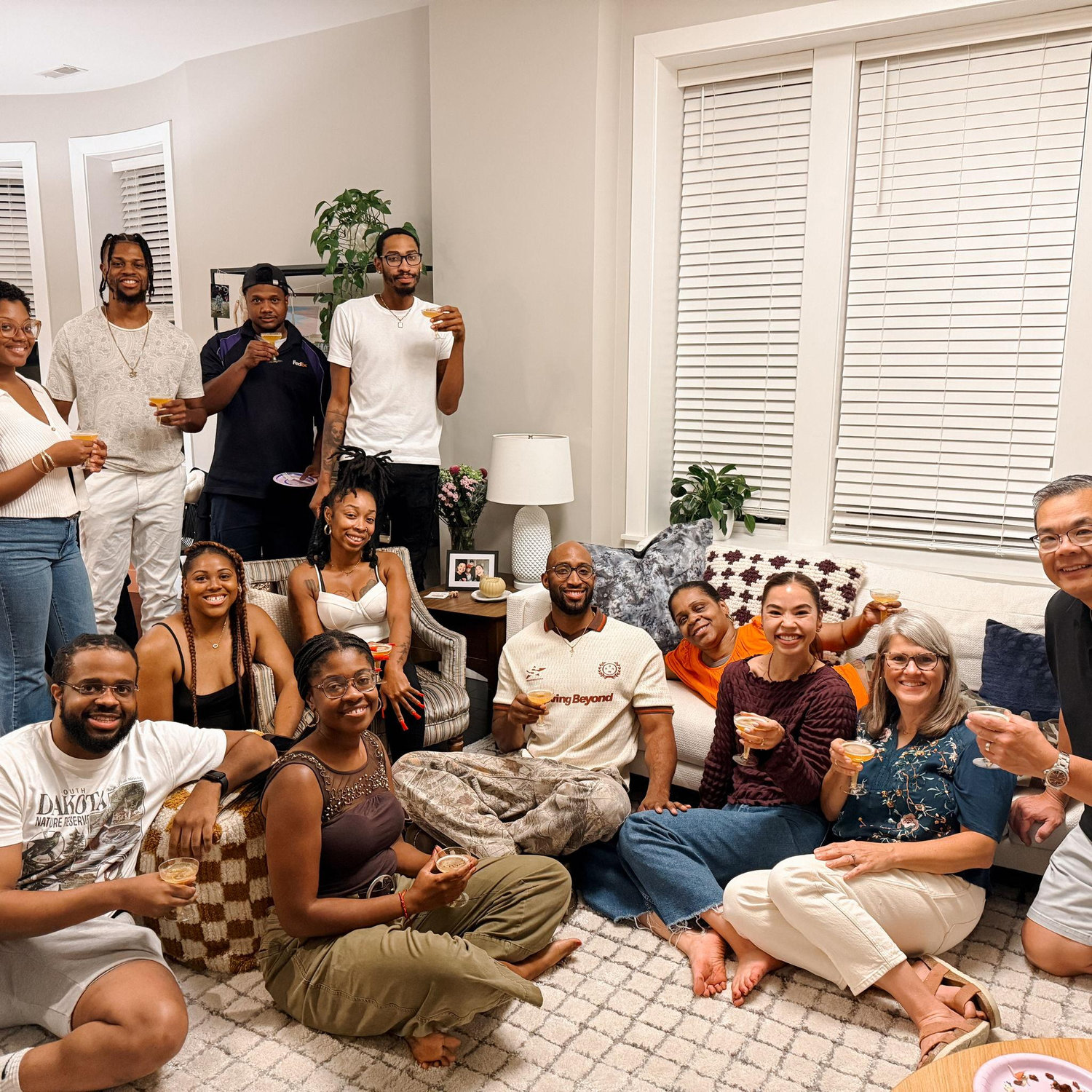 A little party with our friends & family after was so special ❤️