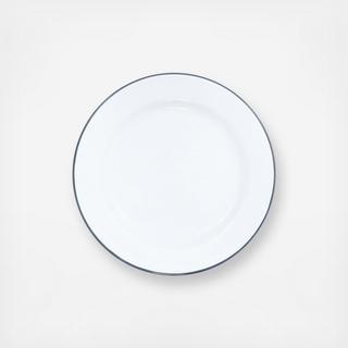 Vintage Enamelware Salad Plate, Set of 4