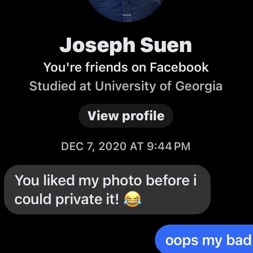 The DM that started it all.