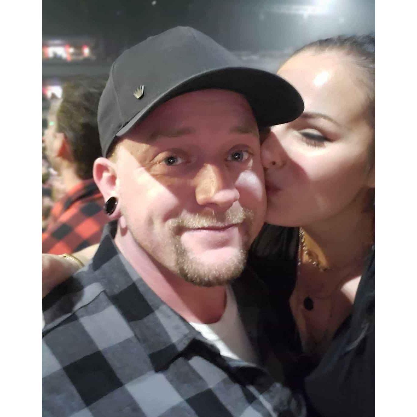 At a concert in 2019, A Day to Remember