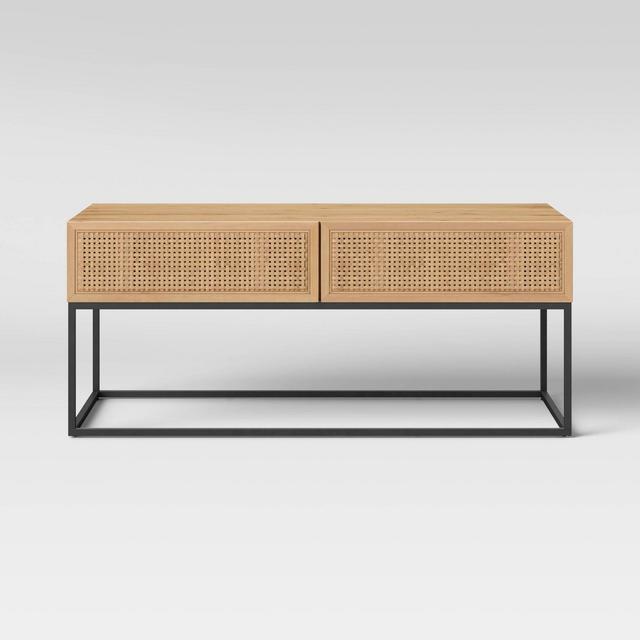 Belmar Woven Drawer Coffee Table Natural - Project 62™