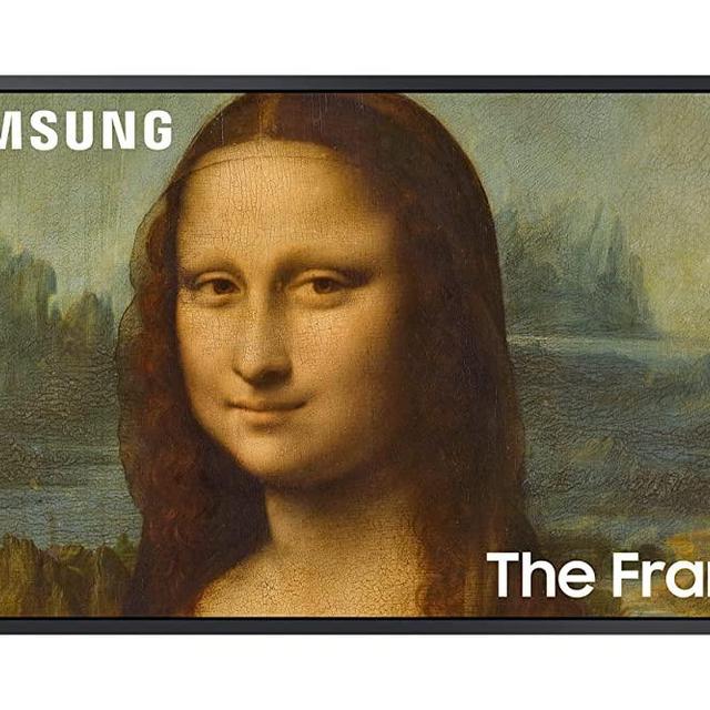 SAMSUNG 50-Inch Class QLED 4K The Frame LS03B Series, Quantum HDR, Art Mode, Anti-Reflection Matte Display, Slim Fit Wall Mount Included, Smart TV w/ Alexa Built-In (QN50LS03BAFXZA, Latest Model)