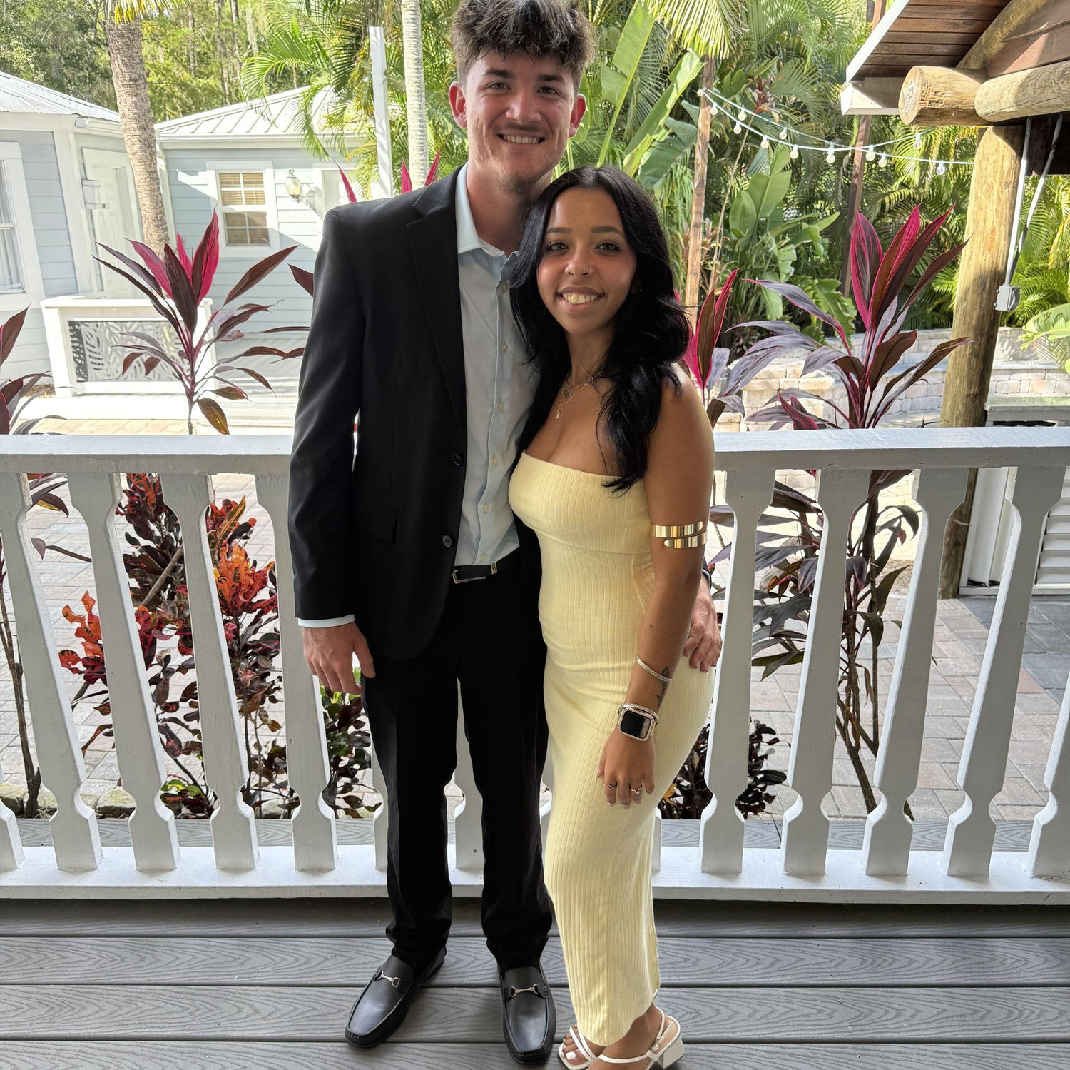 Our first wedding