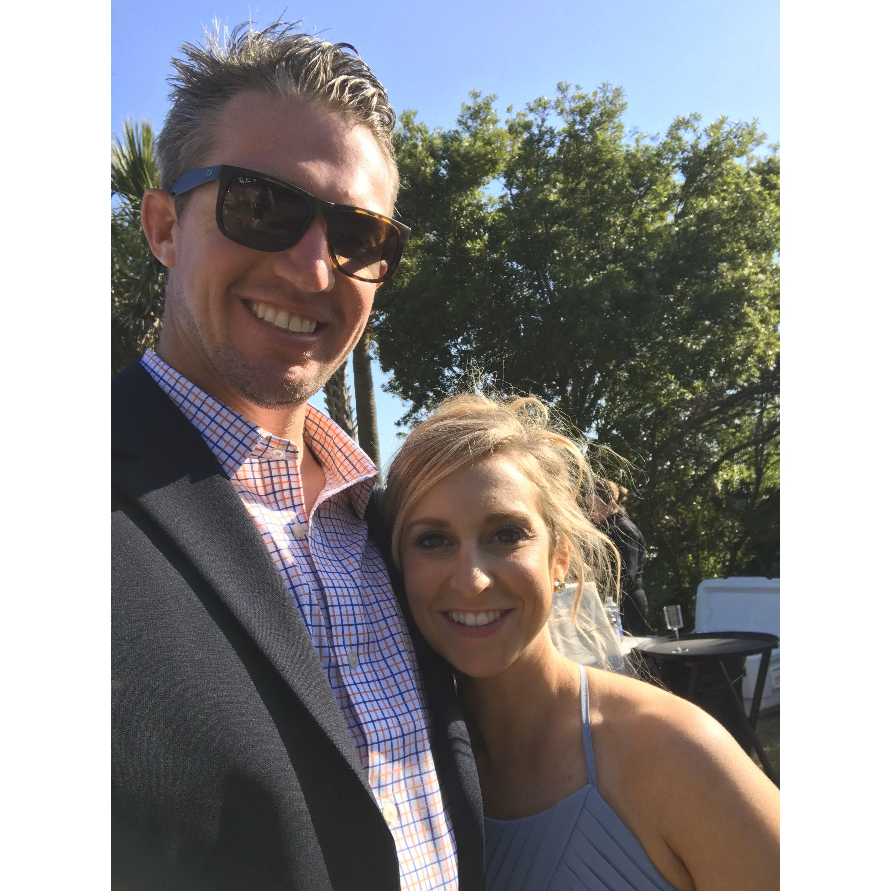 Rachel and Bradley's wedding - Patriots Point MTP, April 2018