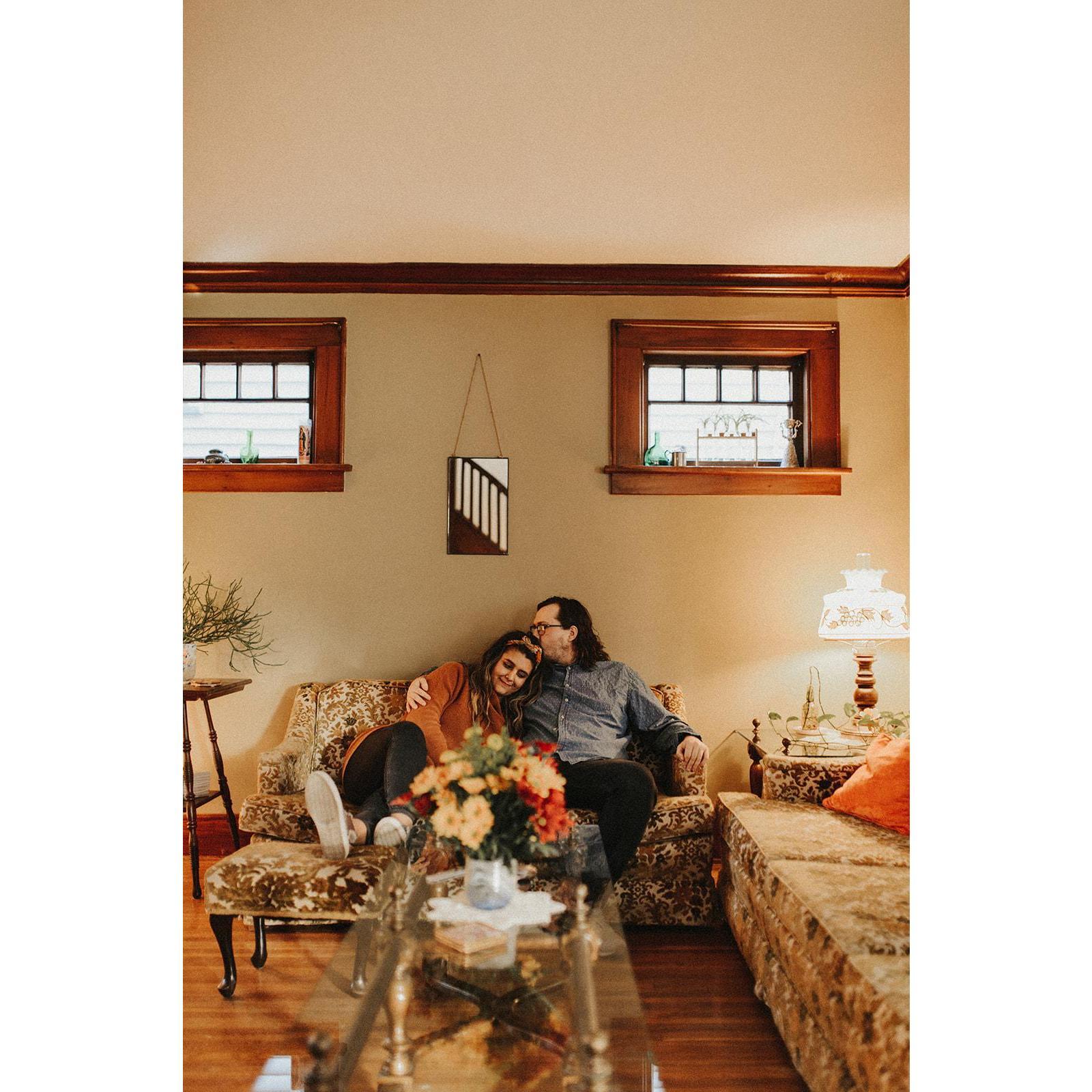 Yiayia Voula's couch <3