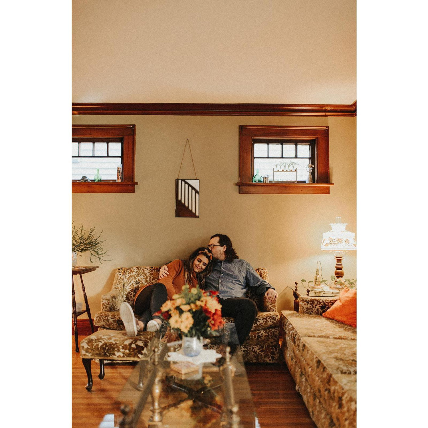 Yiayia Voula's couch <3