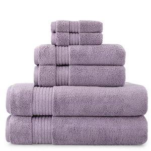 2 Sweet Lavender Liz Claiborne Signature Plush Bath Towels - JCPenney