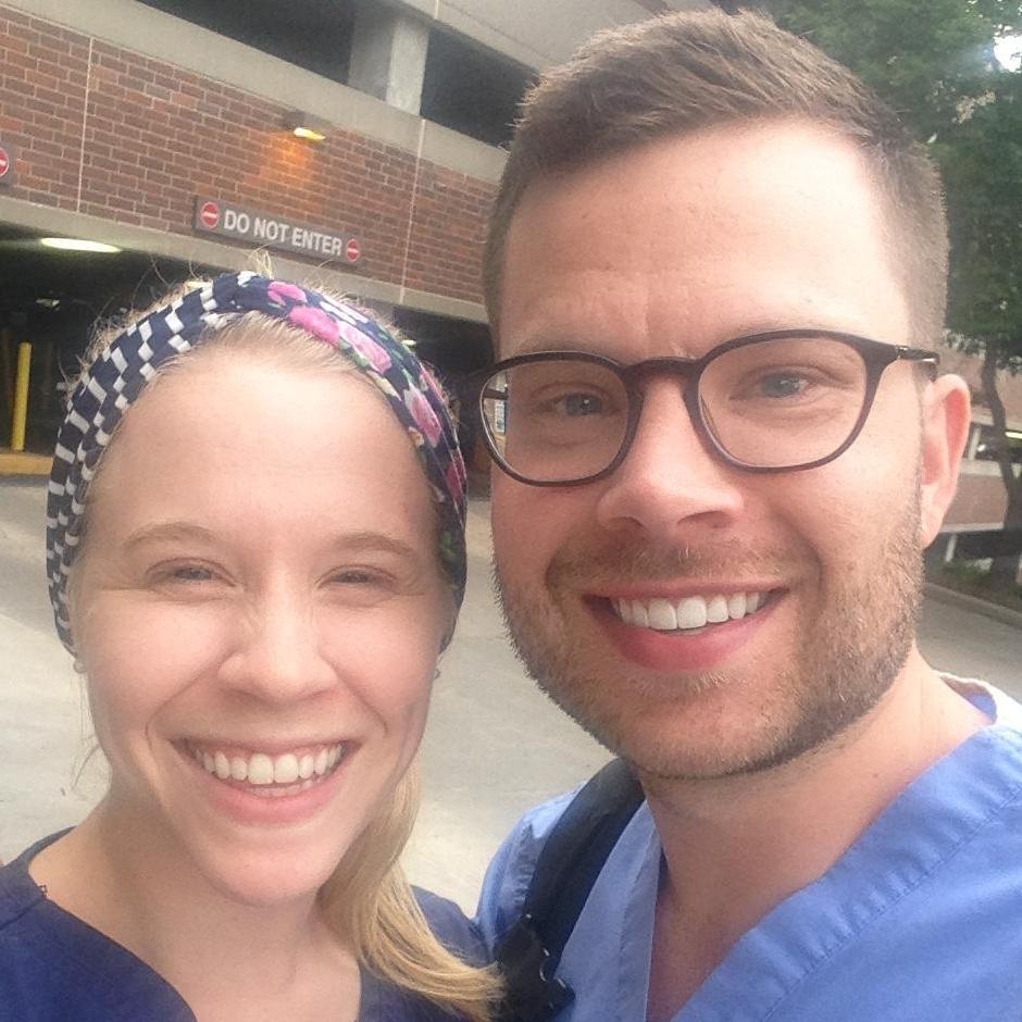 One of many work "dates" :)