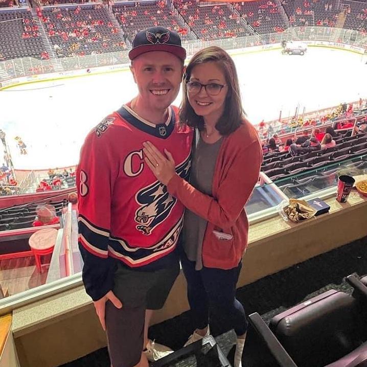 Go CAPS Go! Well at least one of us likes them. She's still a good sport.