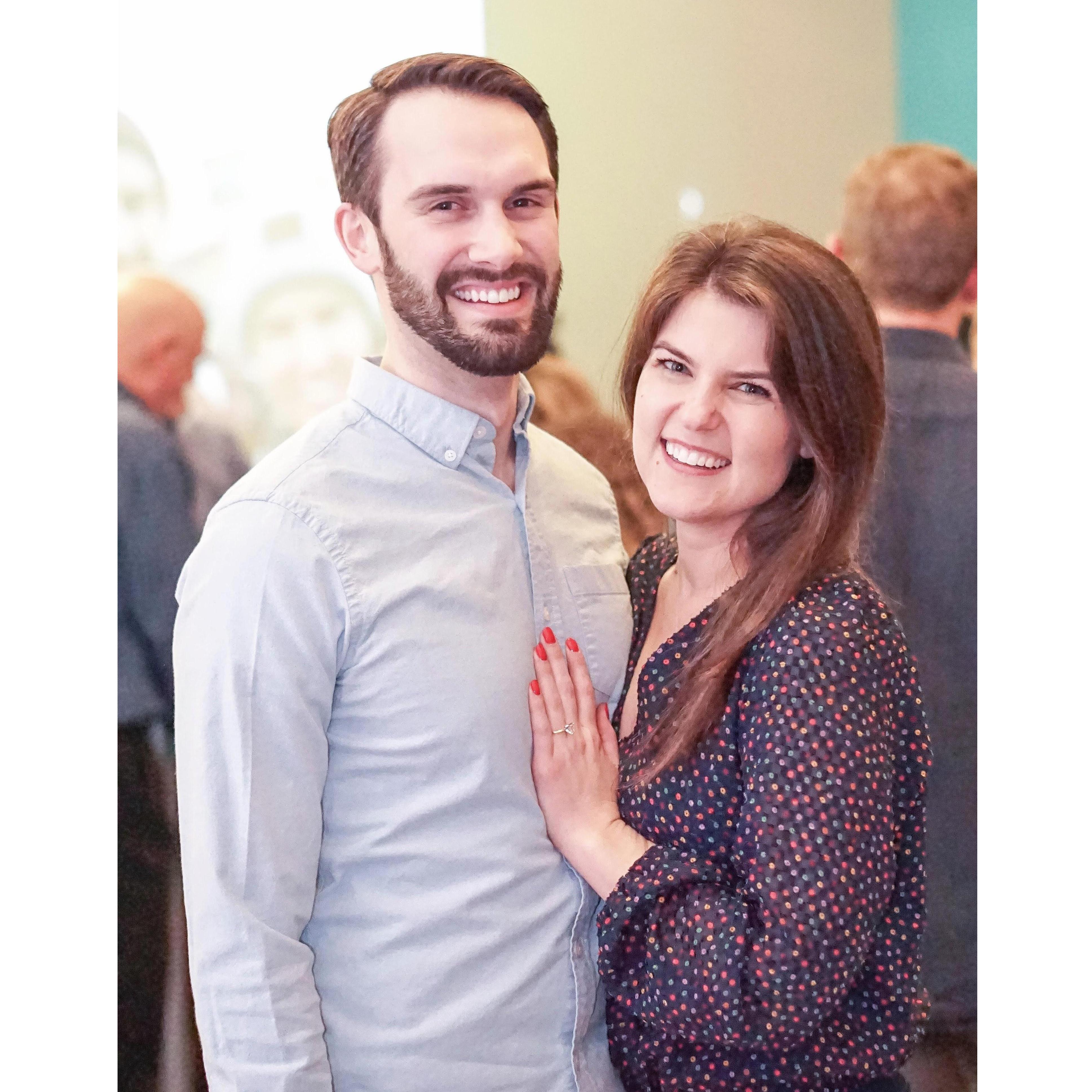 2.28.2020 Dan proposed!
Wooden Hill Brewery, Edina, MN