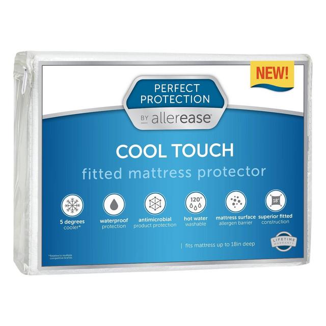 Full Perfect Protection Cool Touch Mattress Protector - Allerease