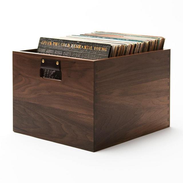 SYMBOL audio Dovetail Record Crate Item # D8372