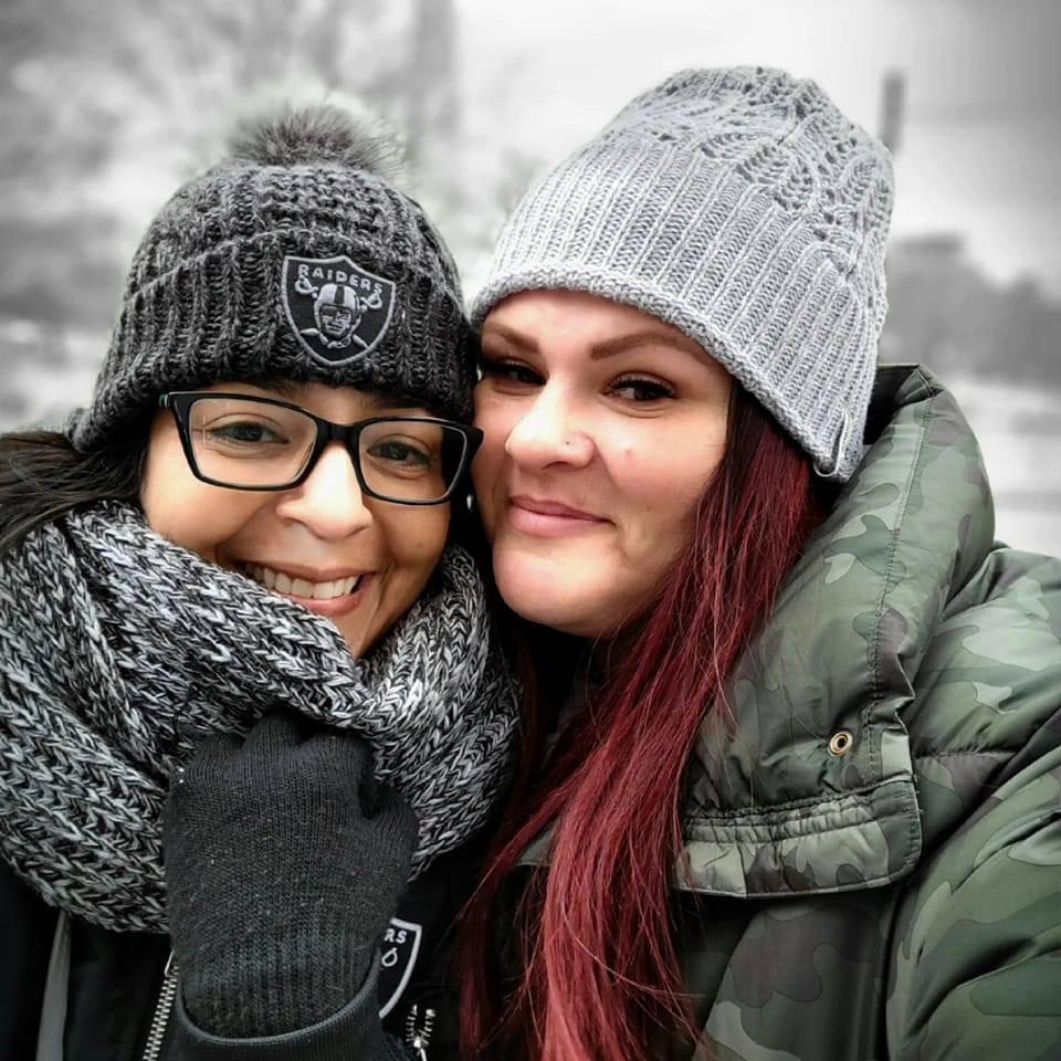 My guiding light, my sponsor, my friend, my family, my maid of honor.