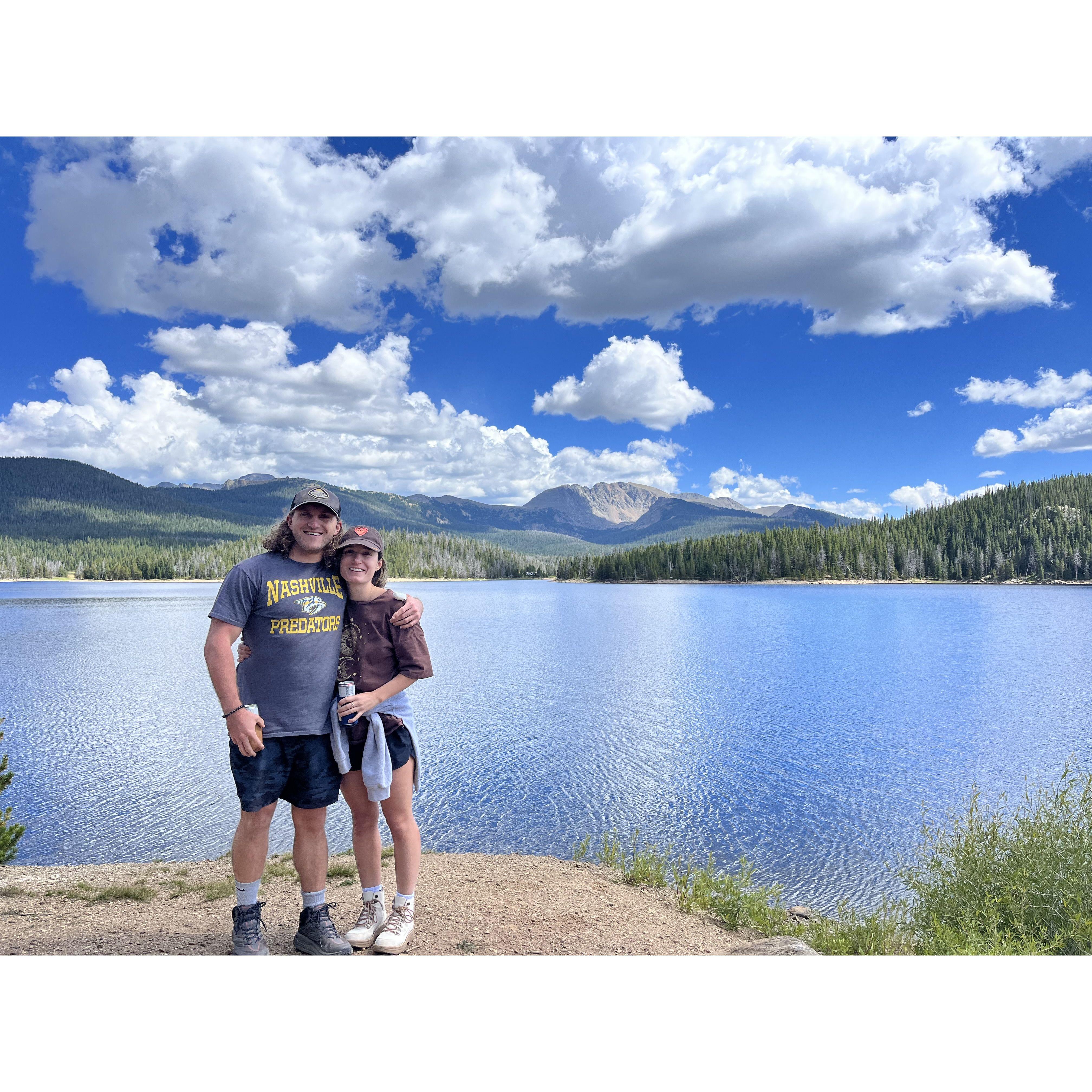 Our first camping trip with friends in CO!