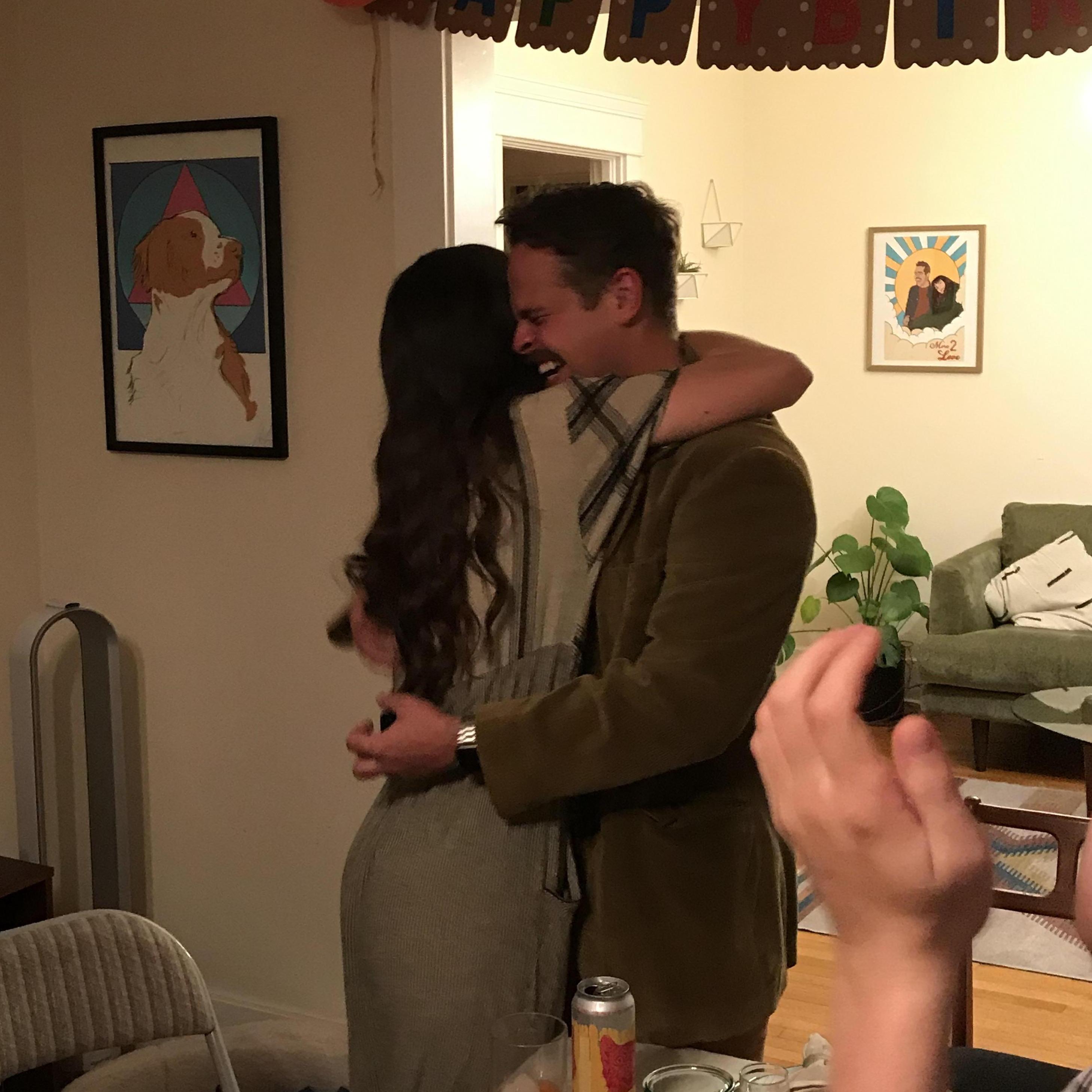 When Ellen said yes! - Thanksgiving 2020