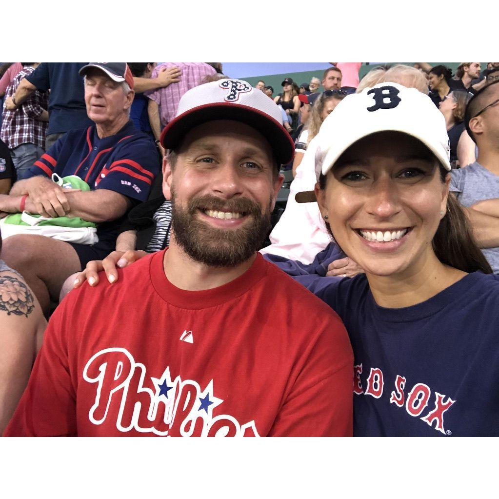 Heather supports Philly, but Brendan never seems to root for Boston...