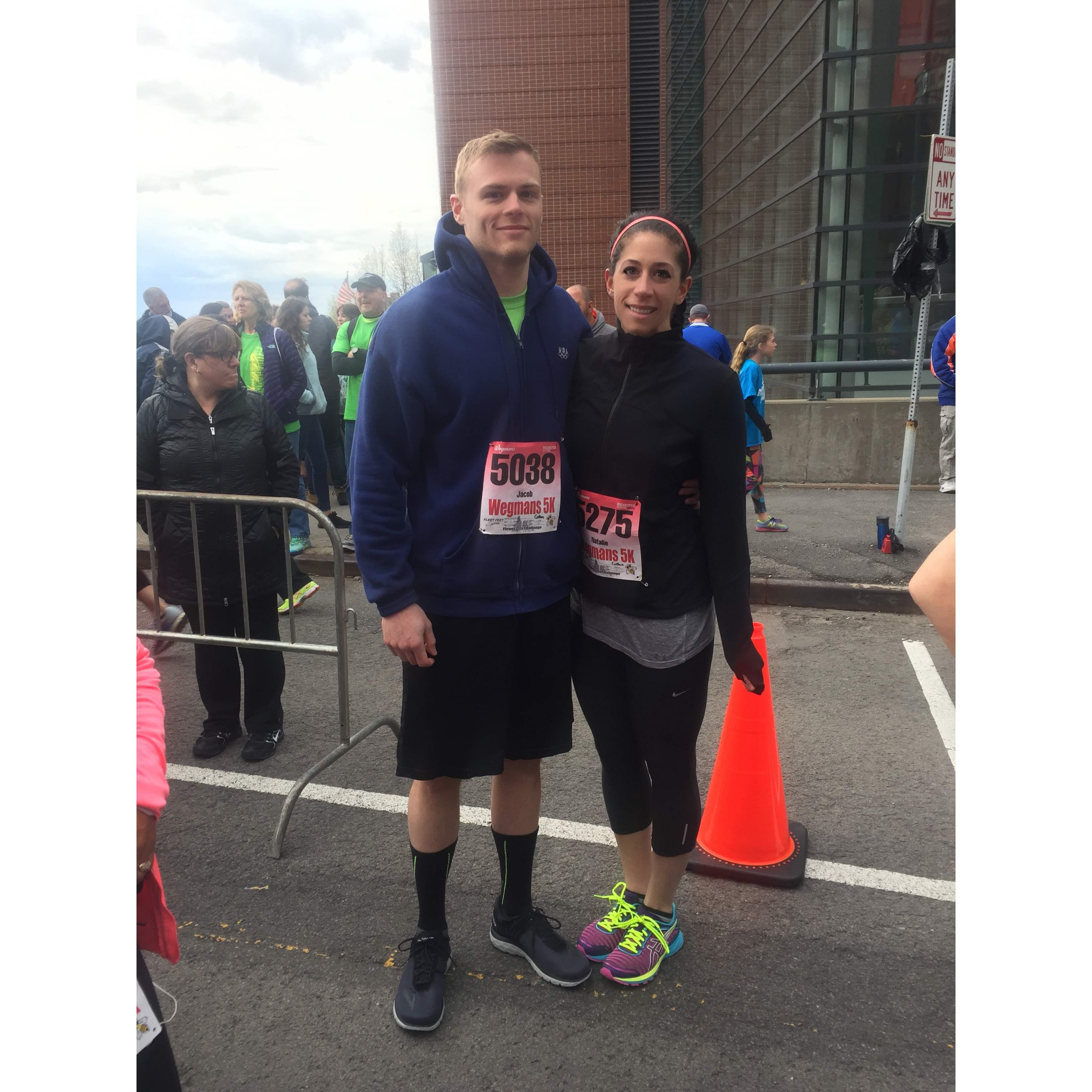 First run we did together - 2017